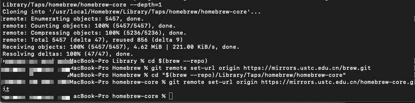 Mac 安装Homebrew慢的问题解决